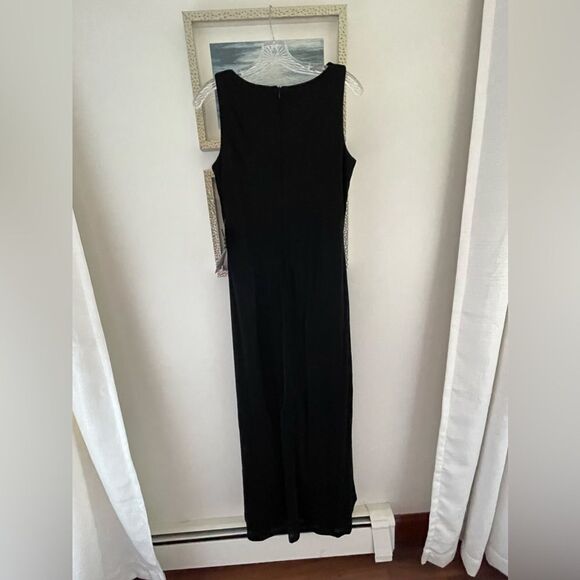 NWT Arianna by Rachel Kay long black dress size 12 - Picture 5 of 14